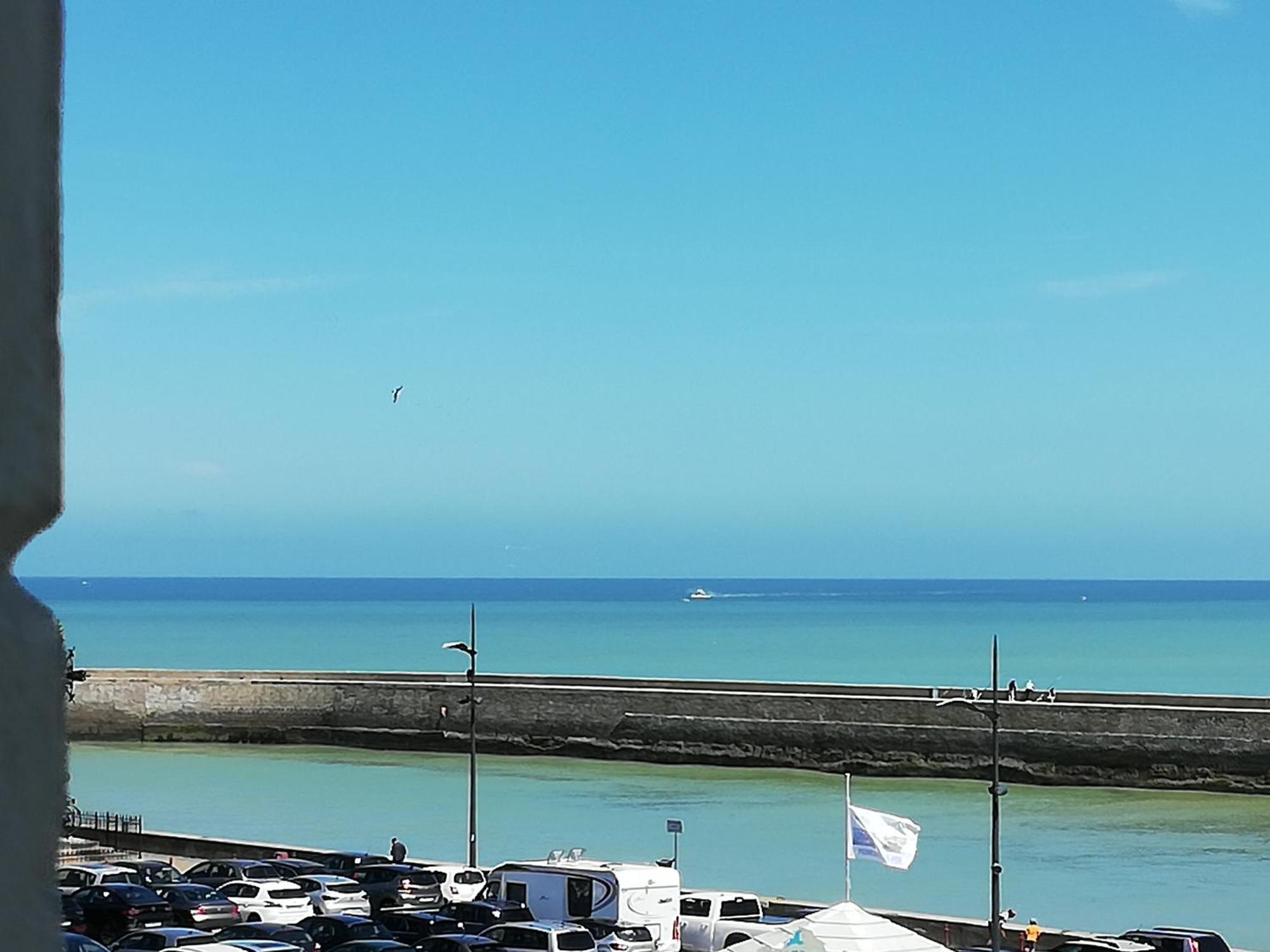 Superbe Vue Mer Quai 39 Le Tréport Kültér fotó